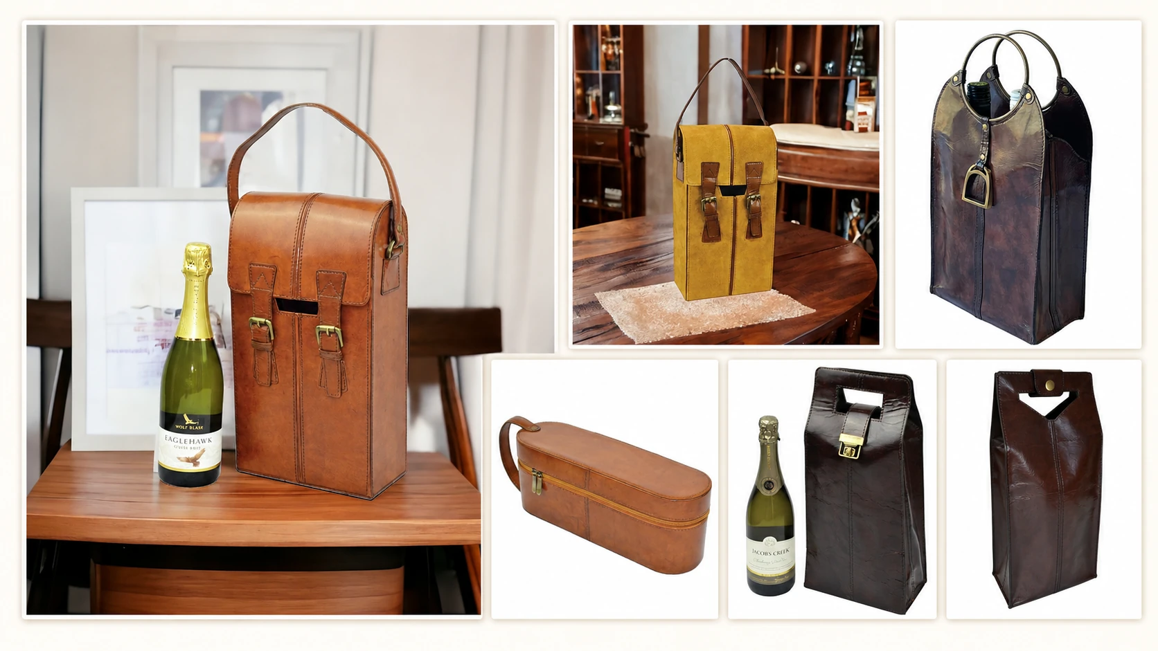 Leather Wine Bottle Holders: Christmas Gifts for Wine Lovers in Australia